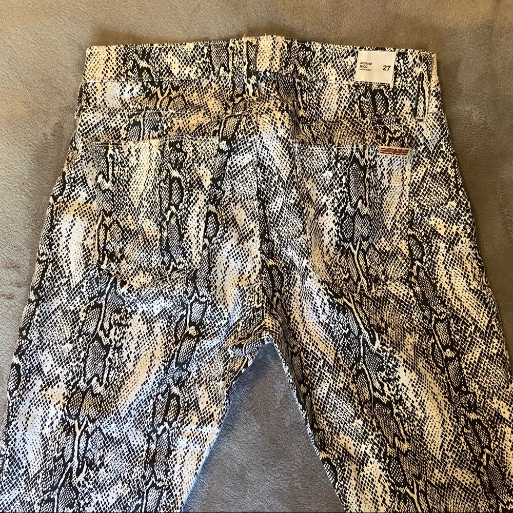 Rare Hudson Nico Super Skinny Midrise Jeans Snake sz 27 NWOT - Picture 4 of 6